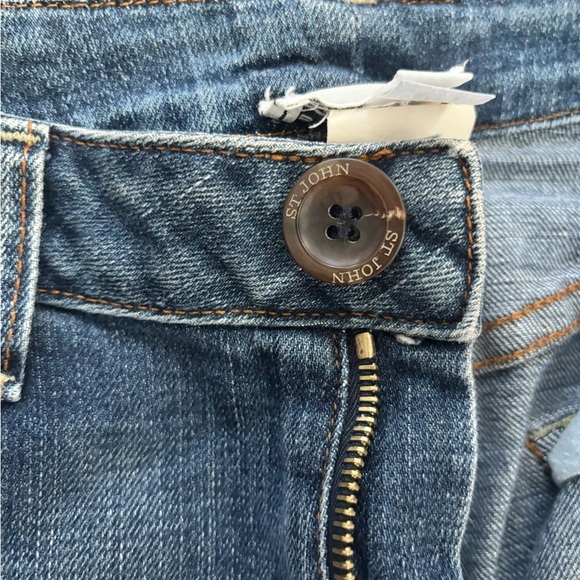 St. John Sport Vintage Straight Leg Medium Wash Women’s Jeans size 4 - Picture 10 of 11